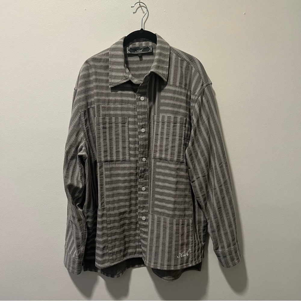 Kith Striped Denim Jaydin Shirt